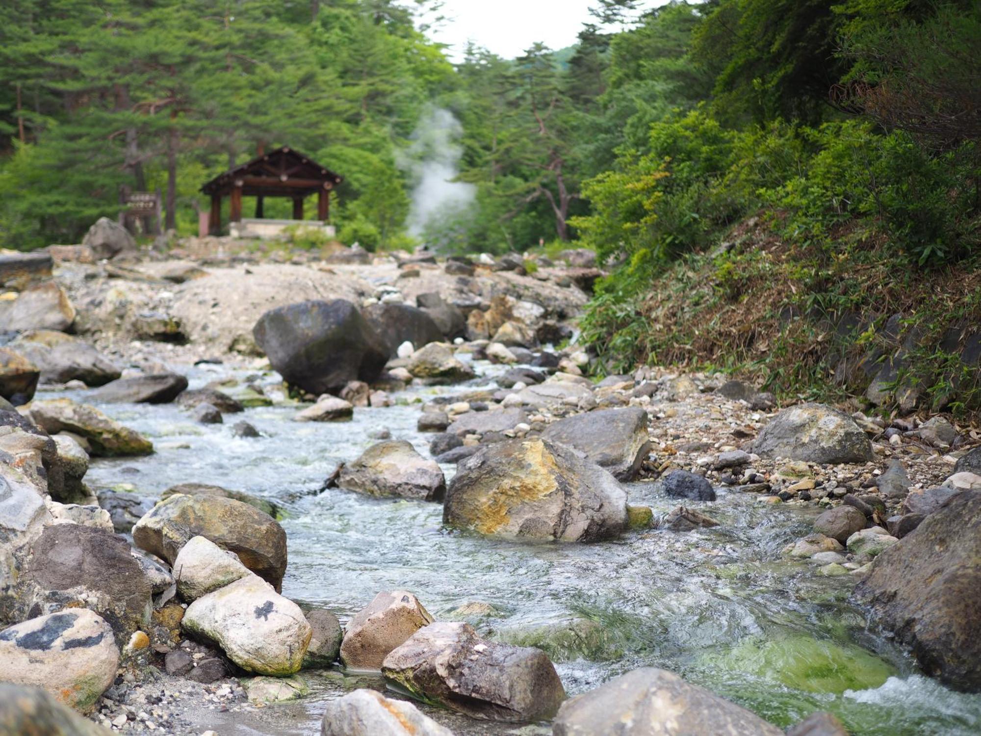 Buna Kusatsu Onsen Inn Extérieur photo
